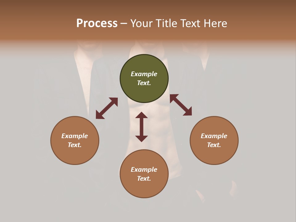 Fashion Boy Student PowerPoint Template