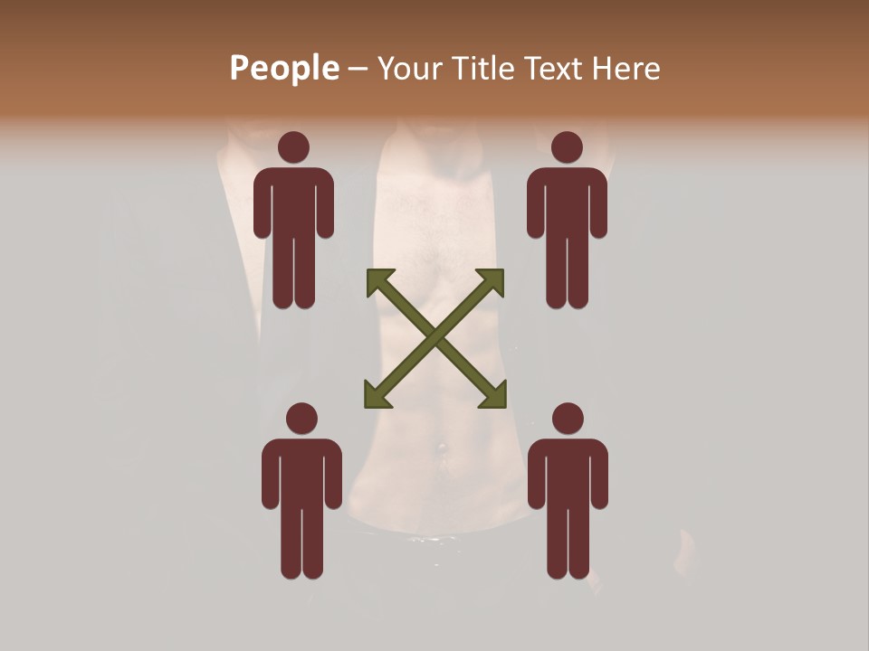 Fashion Boy Student PowerPoint Template