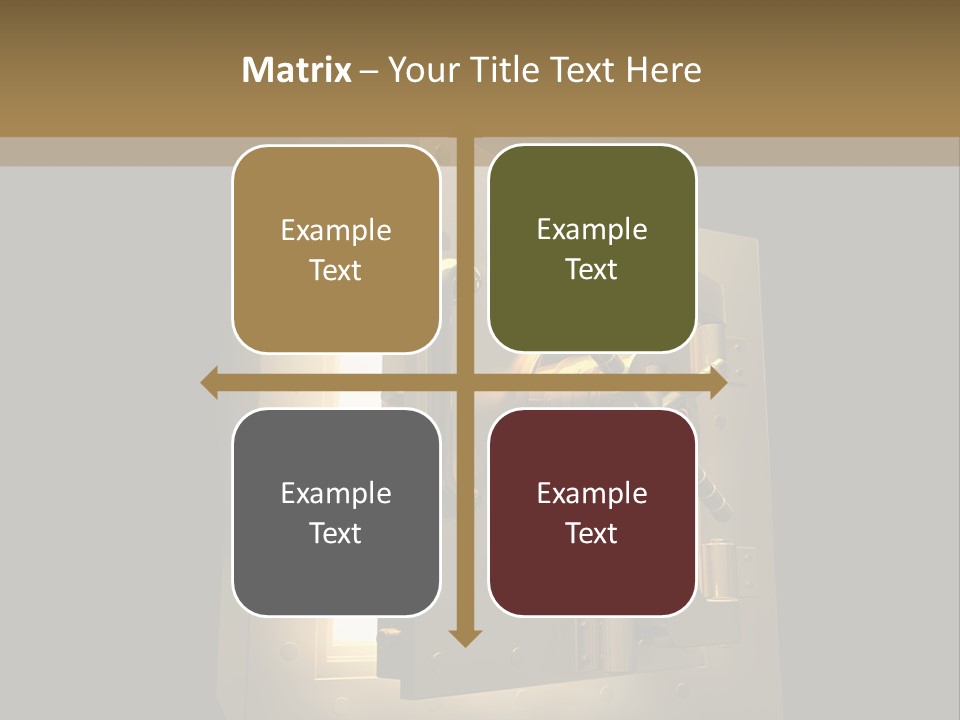 Hole Bank Finance PowerPoint Template