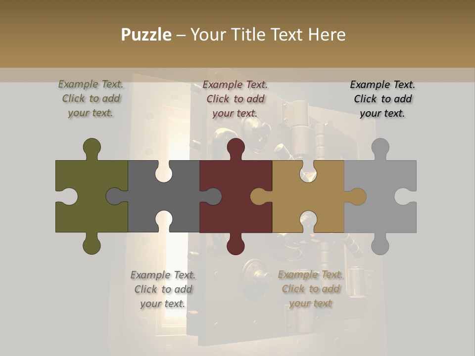 Hole Bank Finance PowerPoint Template