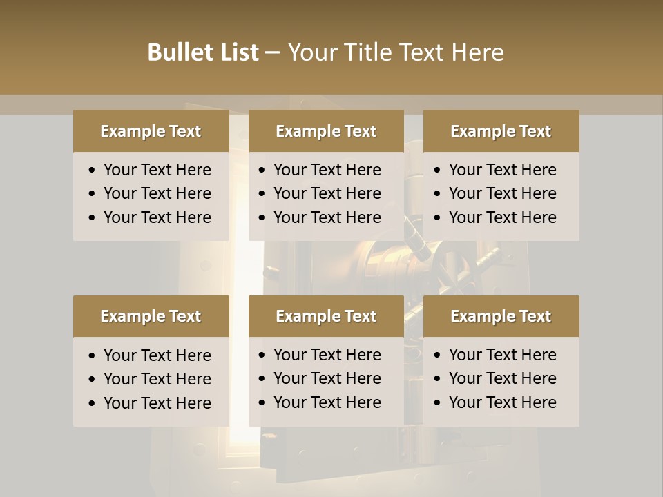 Hole Bank Finance PowerPoint Template