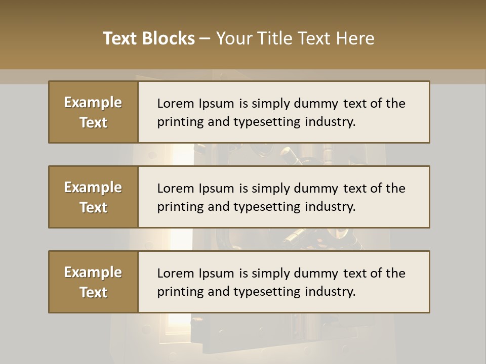 Hole Bank Finance PowerPoint Template