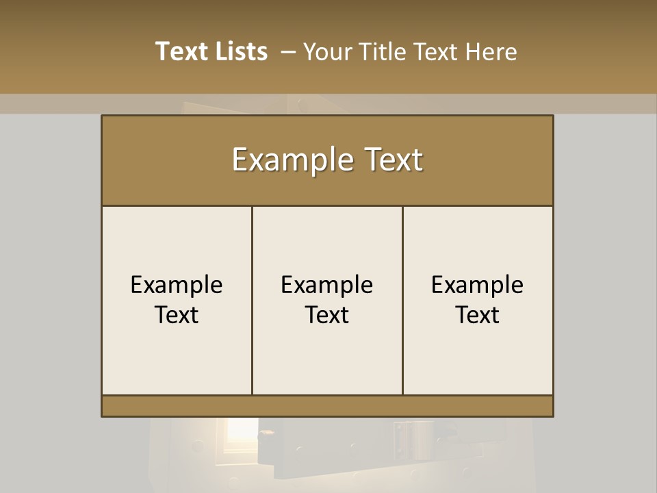 Hole Bank Finance PowerPoint Template