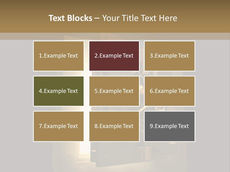 Hole Bank Finance PowerPoint Template