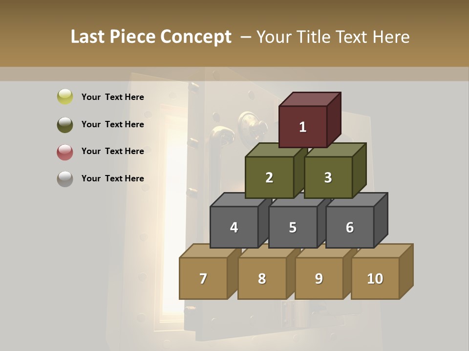 Hole Bank Finance PowerPoint Template