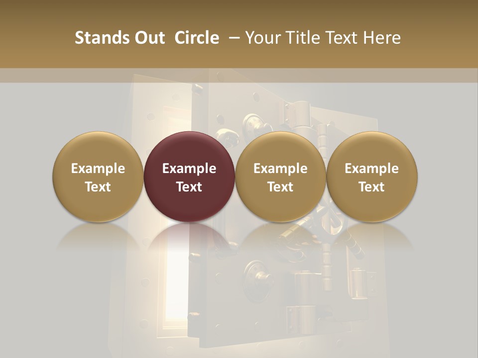 Hole Bank Finance PowerPoint Template