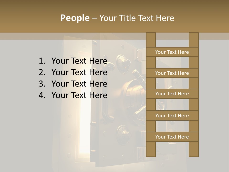 Hole Bank Finance PowerPoint Template
