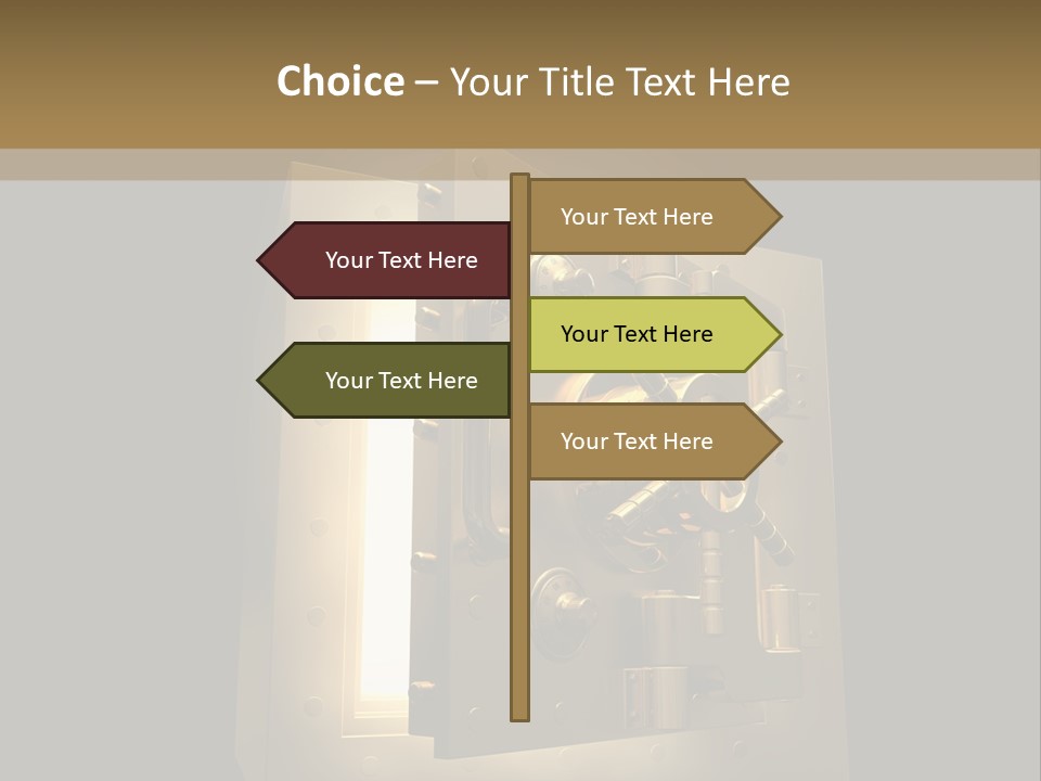 Hole Bank Finance PowerPoint Template