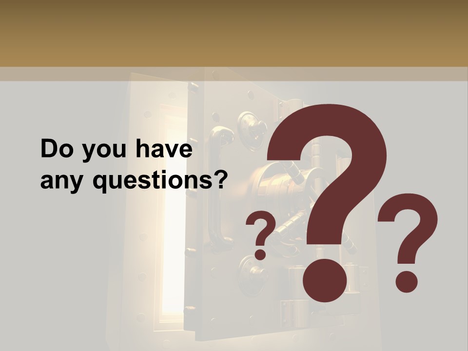 Hole Bank Finance PowerPoint Template