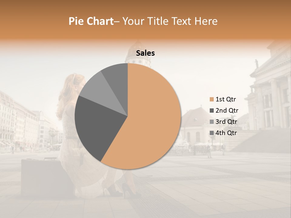 Beautiful Luggage Suitcase PowerPoint Template