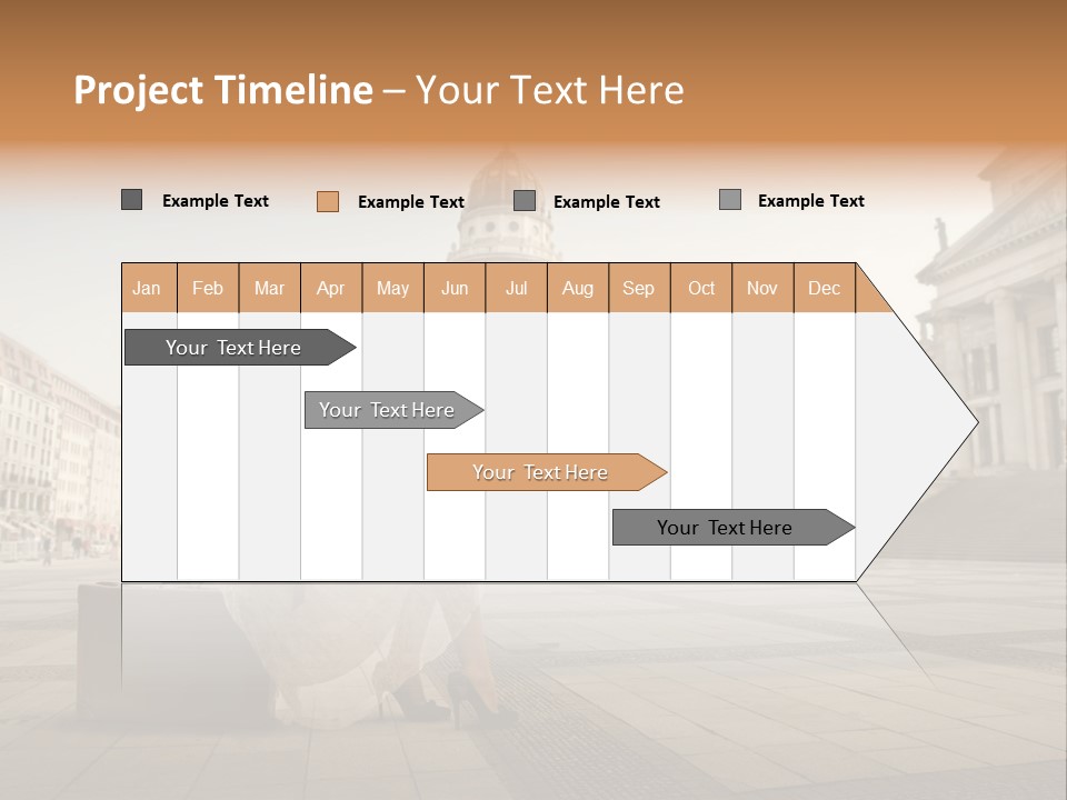 Beautiful Luggage Suitcase PowerPoint Template