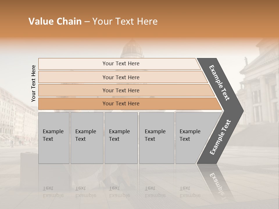Beautiful Luggage Suitcase PowerPoint Template