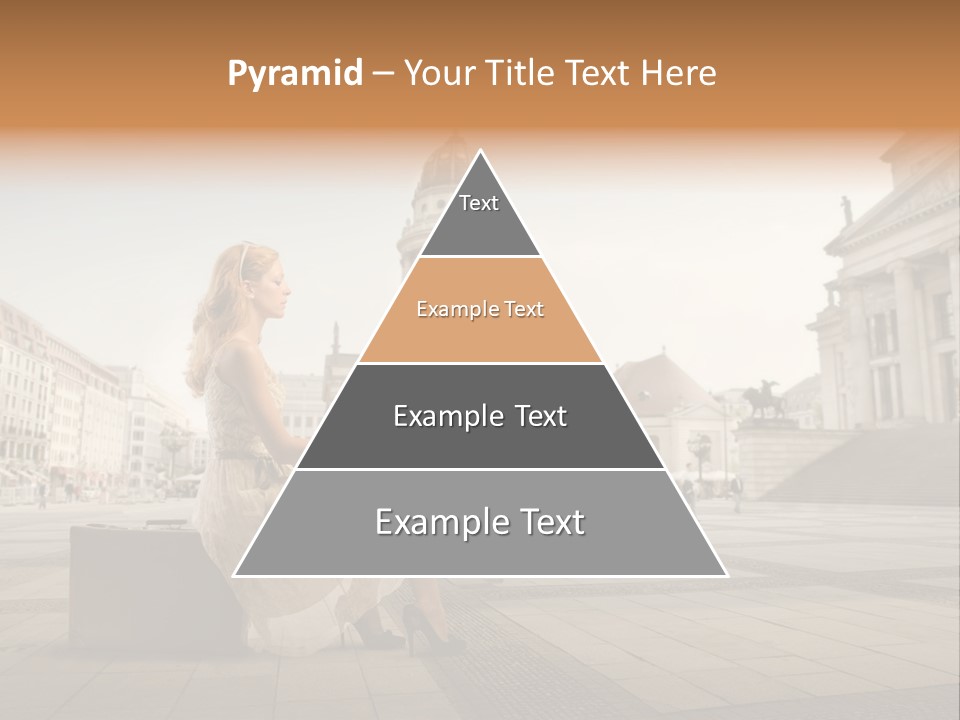 Beautiful Luggage Suitcase PowerPoint Template