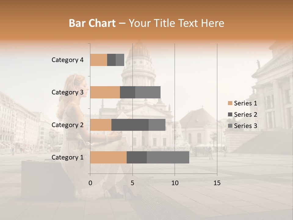 Beautiful Luggage Suitcase PowerPoint Template
