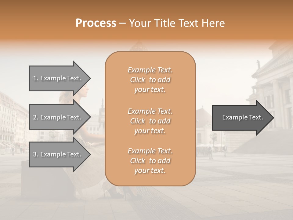 Beautiful Luggage Suitcase PowerPoint Template