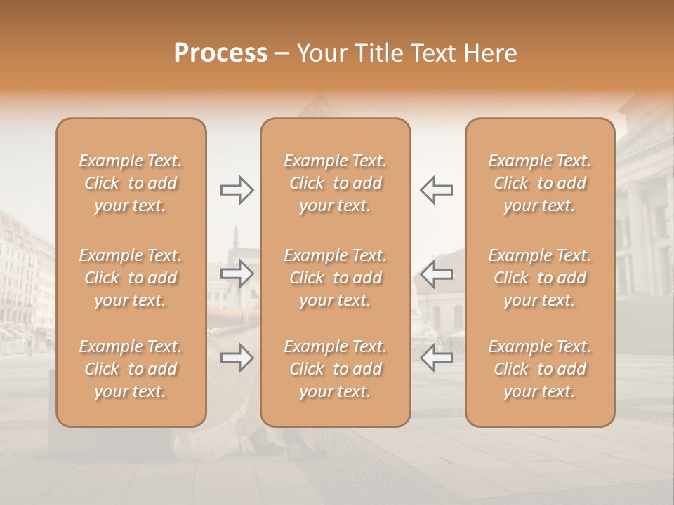 Beautiful Luggage Suitcase PowerPoint Template