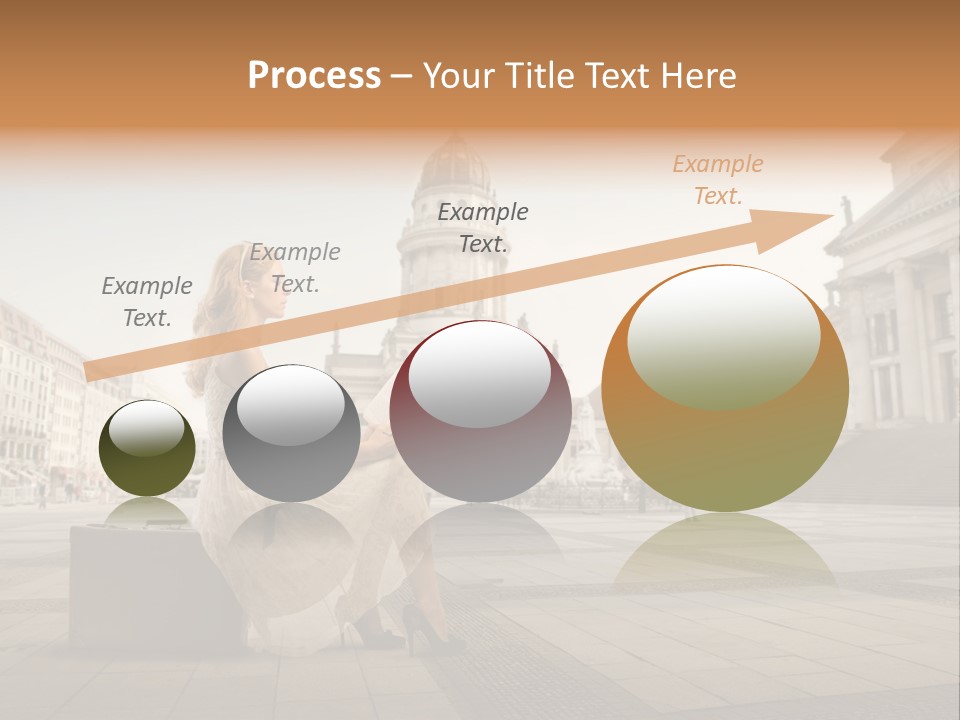 Beautiful Luggage Suitcase PowerPoint Template