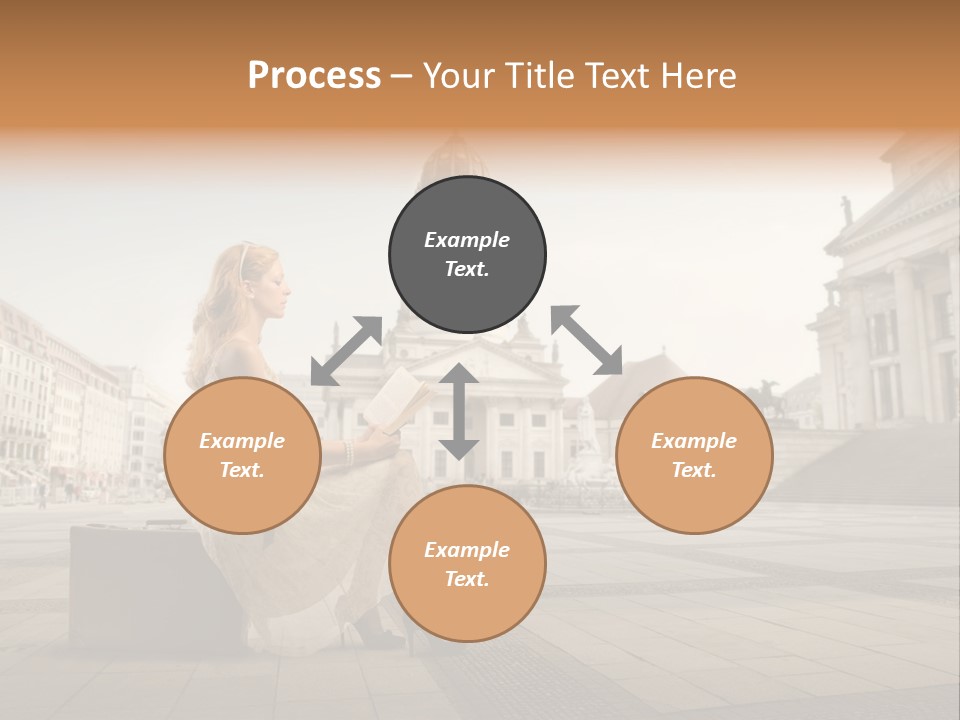 Beautiful Luggage Suitcase PowerPoint Template