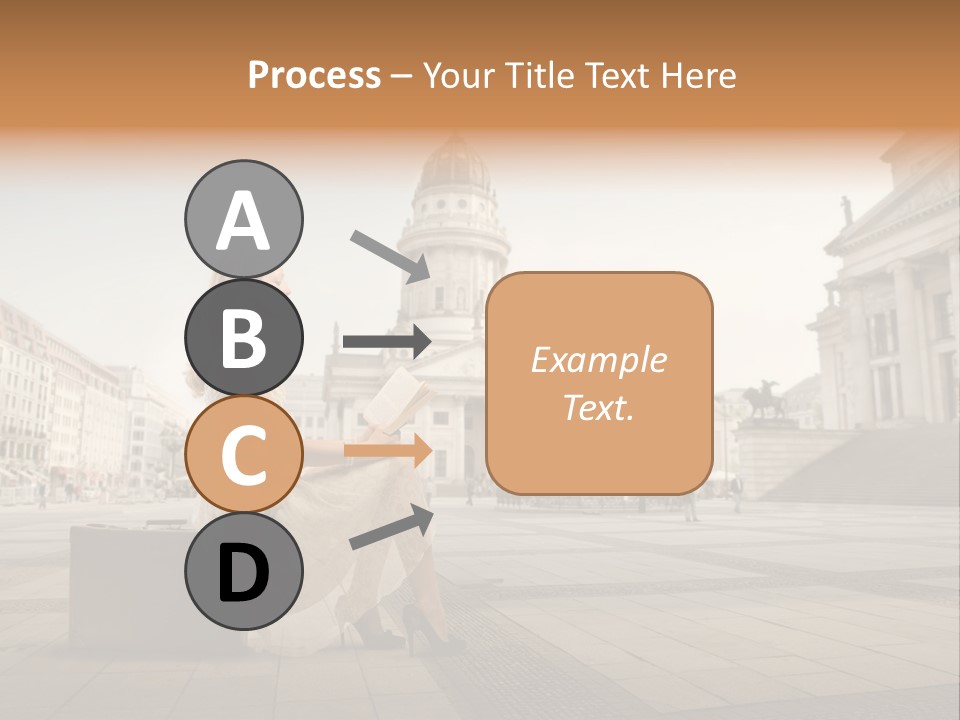 Beautiful Luggage Suitcase PowerPoint Template