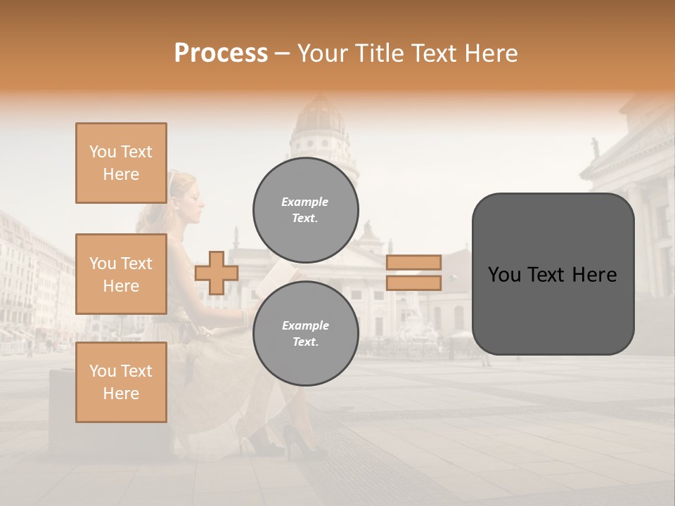Beautiful Luggage Suitcase PowerPoint Template