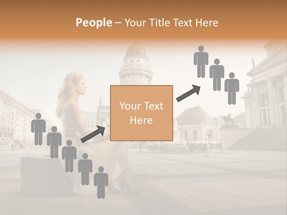 Beautiful Luggage Suitcase PowerPoint Template