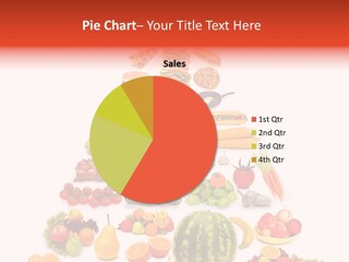 Isolated Fat Weight PowerPoint Template