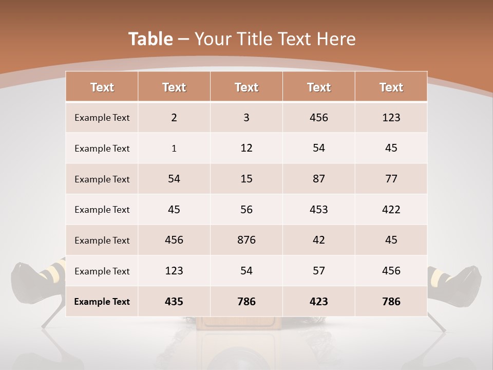 Blonde Fun Level PowerPoint Template