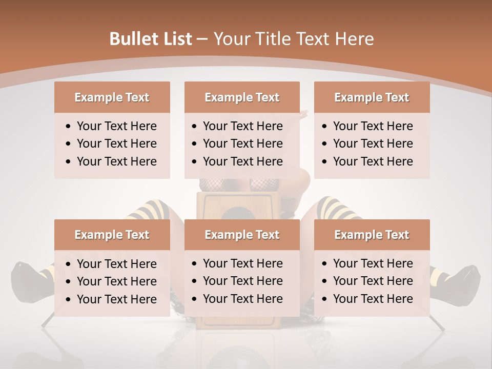 Blonde Fun Level PowerPoint Template