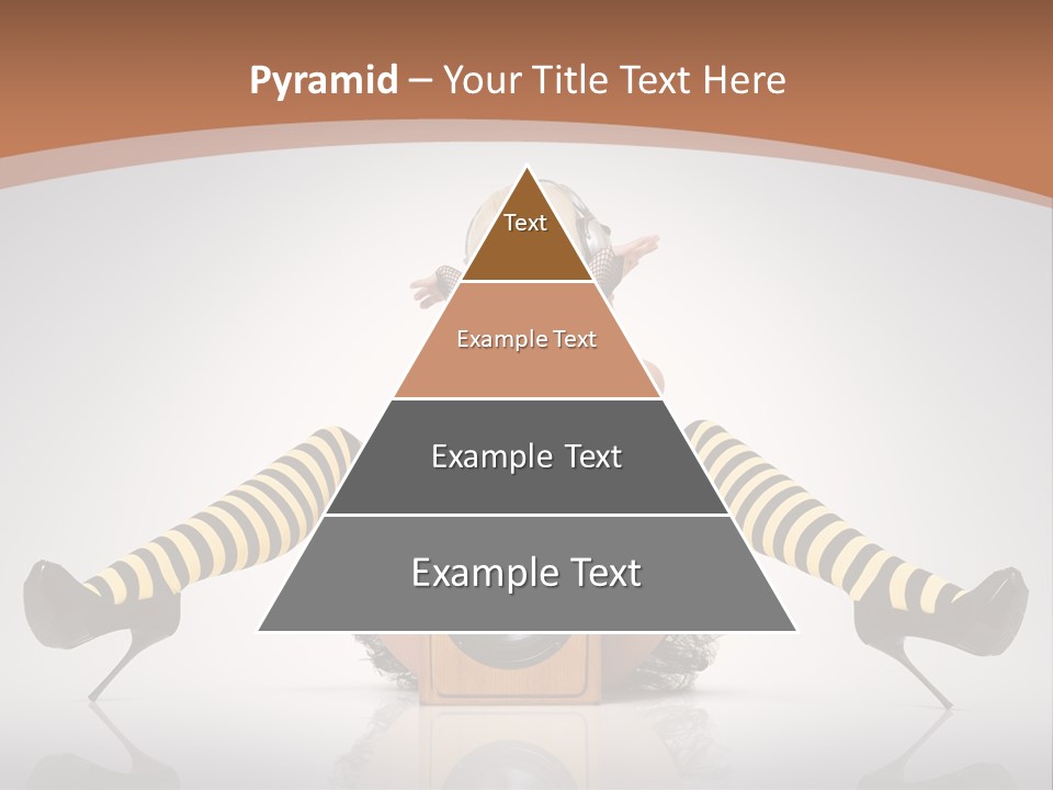 Blonde Fun Level PowerPoint Template