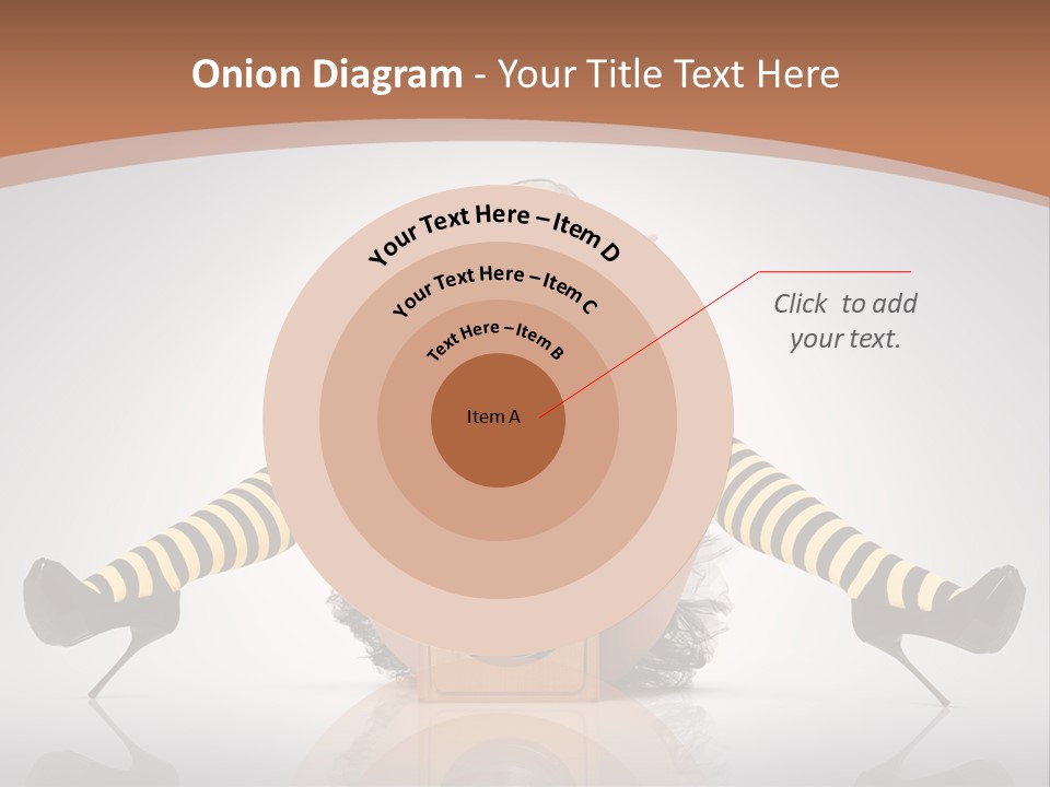 Blonde Fun Level PowerPoint Template