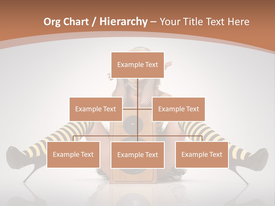 Blonde Fun Level PowerPoint Template