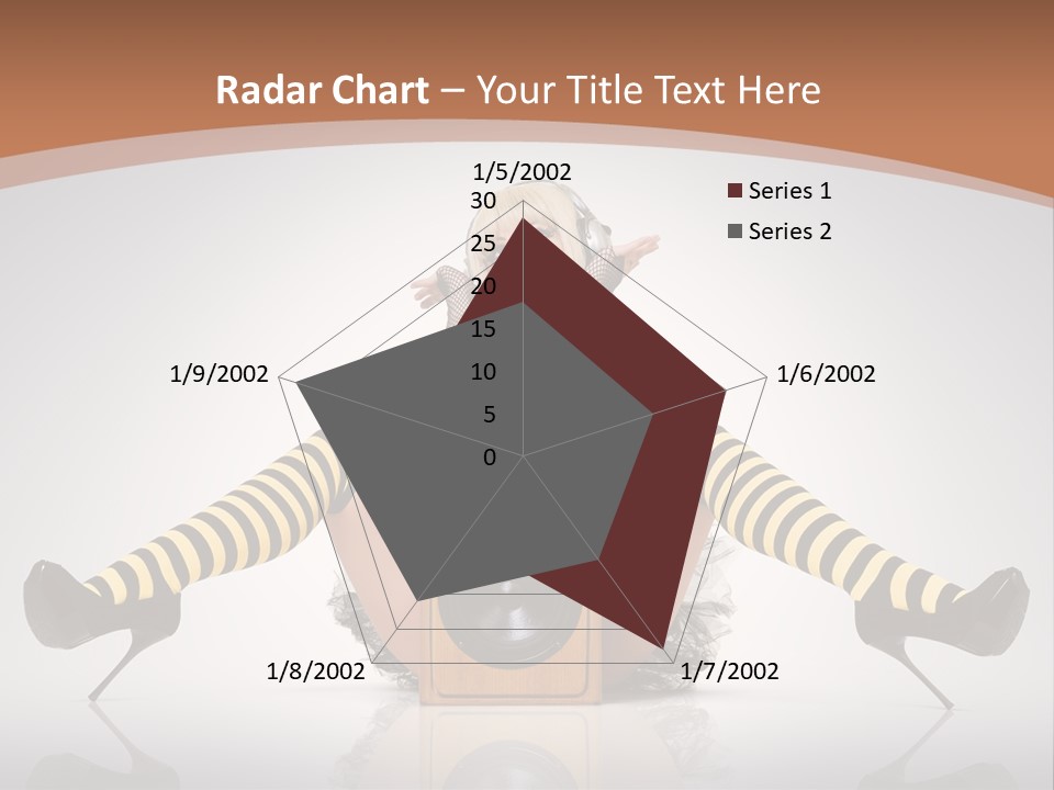 Blonde Fun Level PowerPoint Template