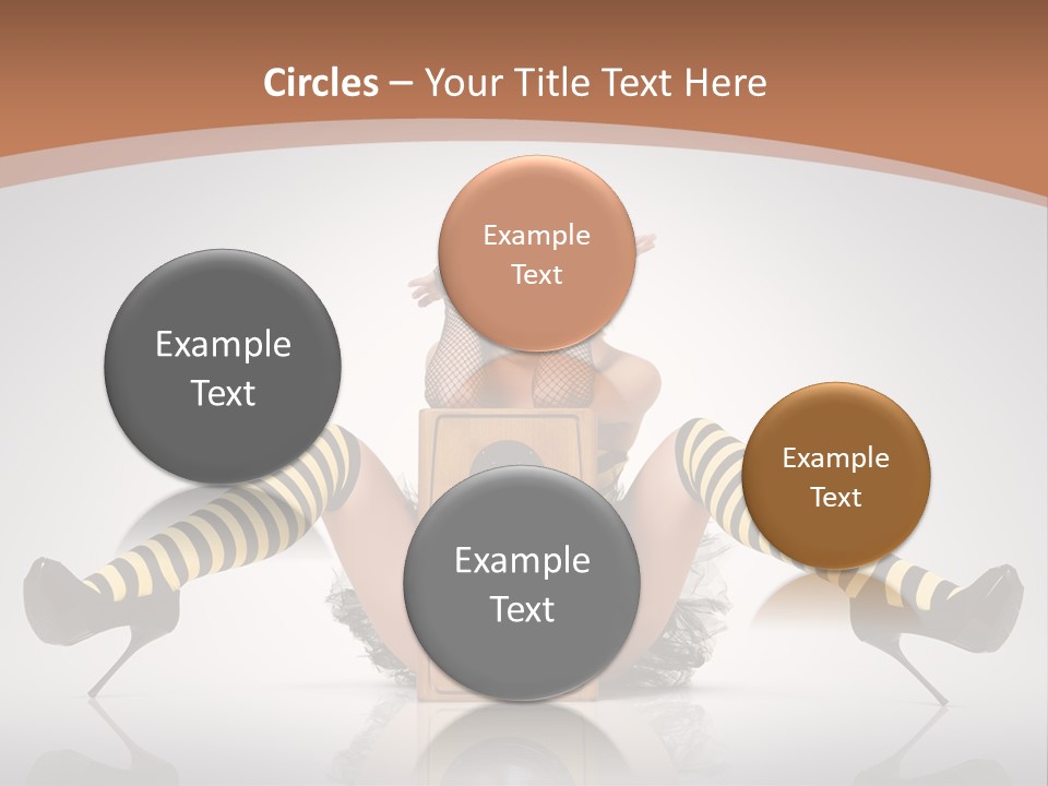 Blonde Fun Level PowerPoint Template