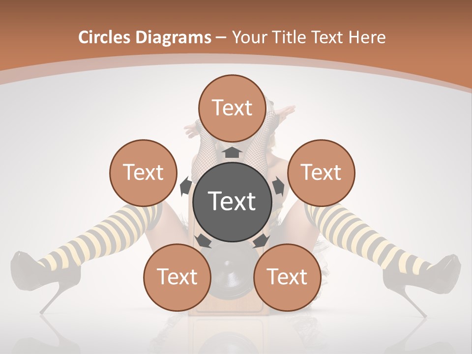 Blonde Fun Level PowerPoint Template