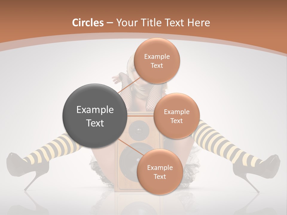 Blonde Fun Level PowerPoint Template