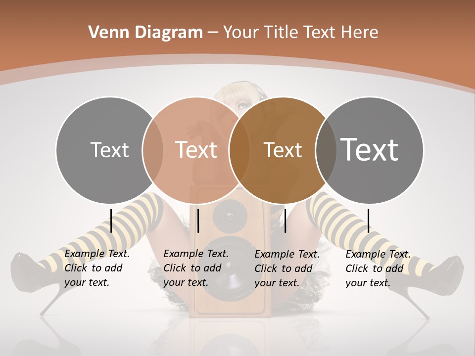 Blonde Fun Level PowerPoint Template