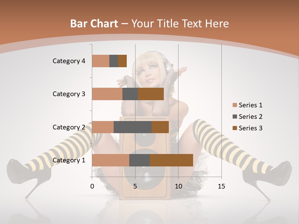 Blonde Fun Level PowerPoint Template