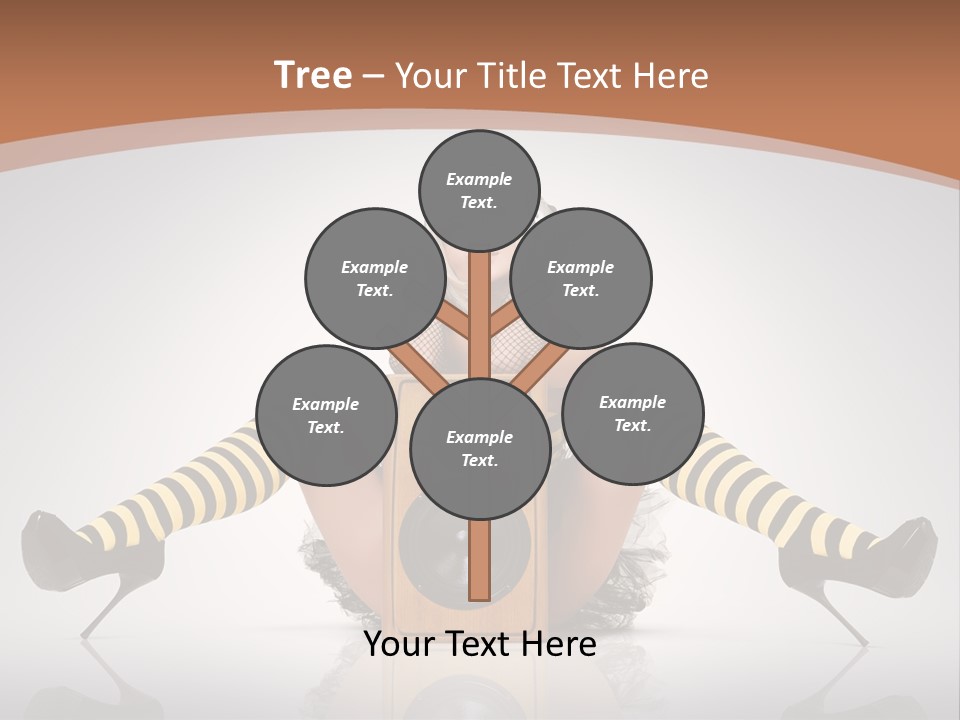 Blonde Fun Level PowerPoint Template