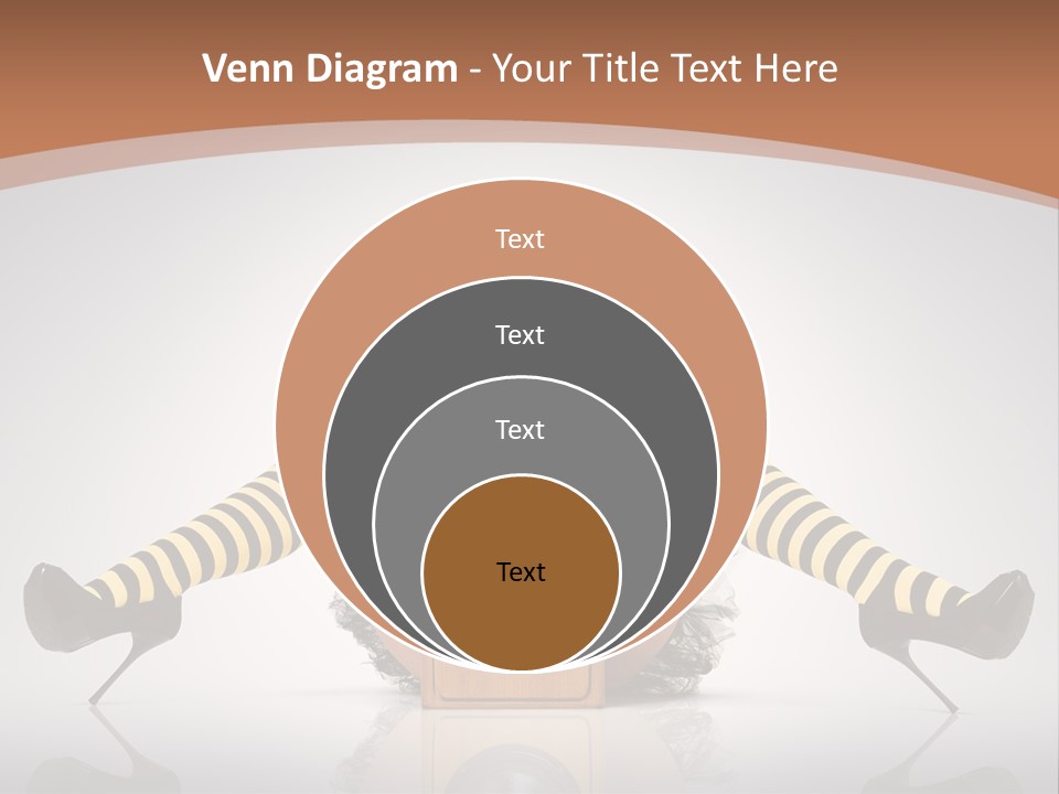 Blonde Fun Level PowerPoint Template