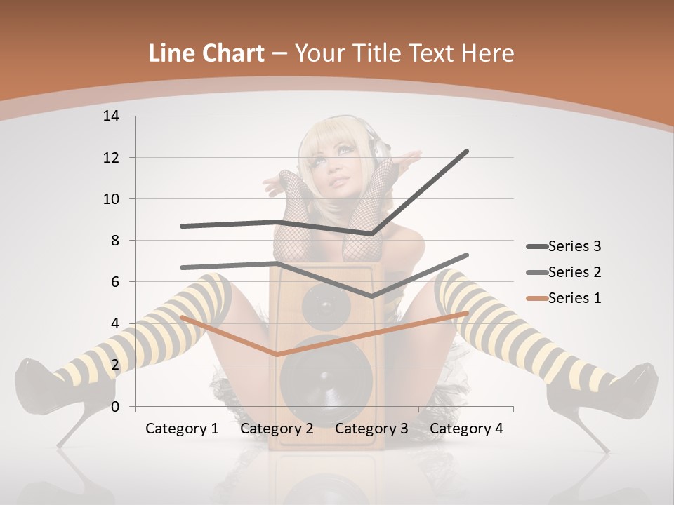 Blonde Fun Level PowerPoint Template