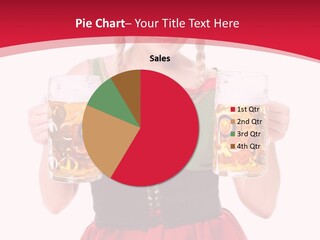 Alcohol Girl Holiday PowerPoint Template