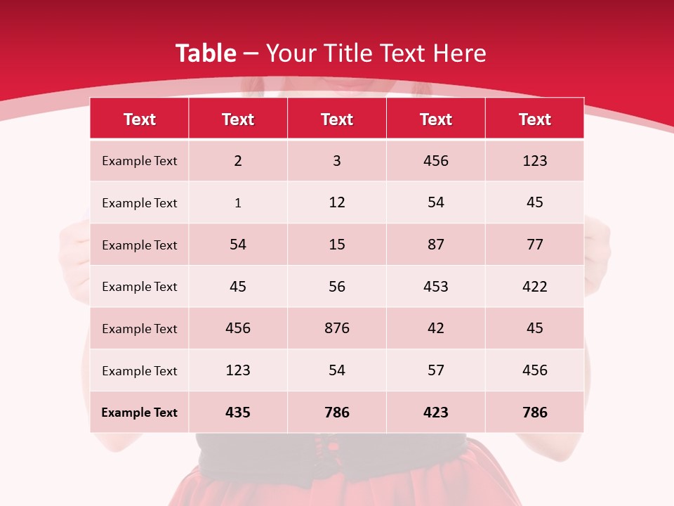 Alcohol Girl Holiday PowerPoint Template