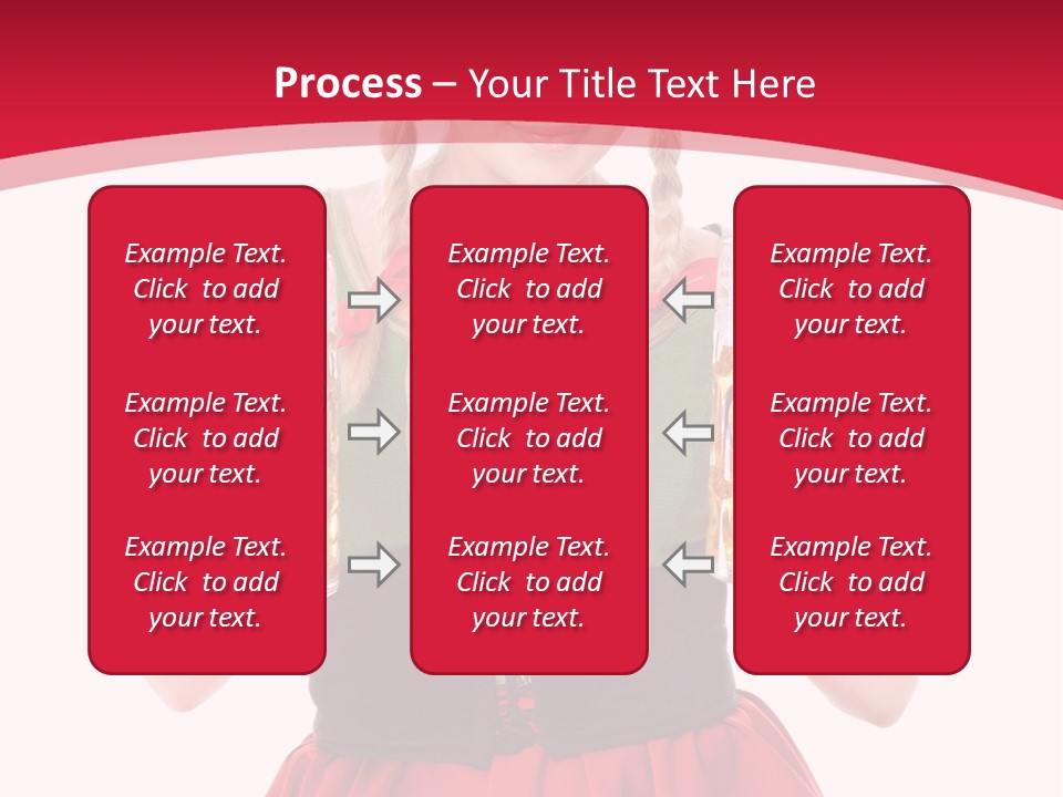 Alcohol Girl Holiday PowerPoint Template