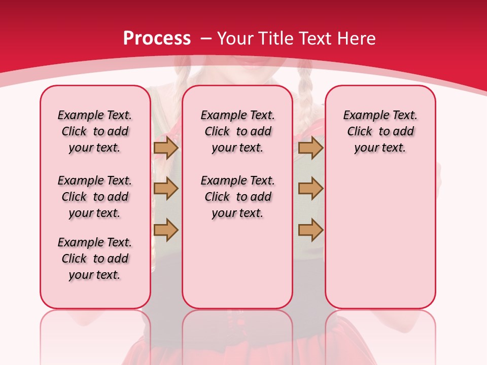 Alcohol Girl Holiday PowerPoint Template