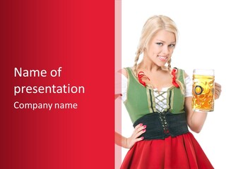 White Germany Holiday PowerPoint Template