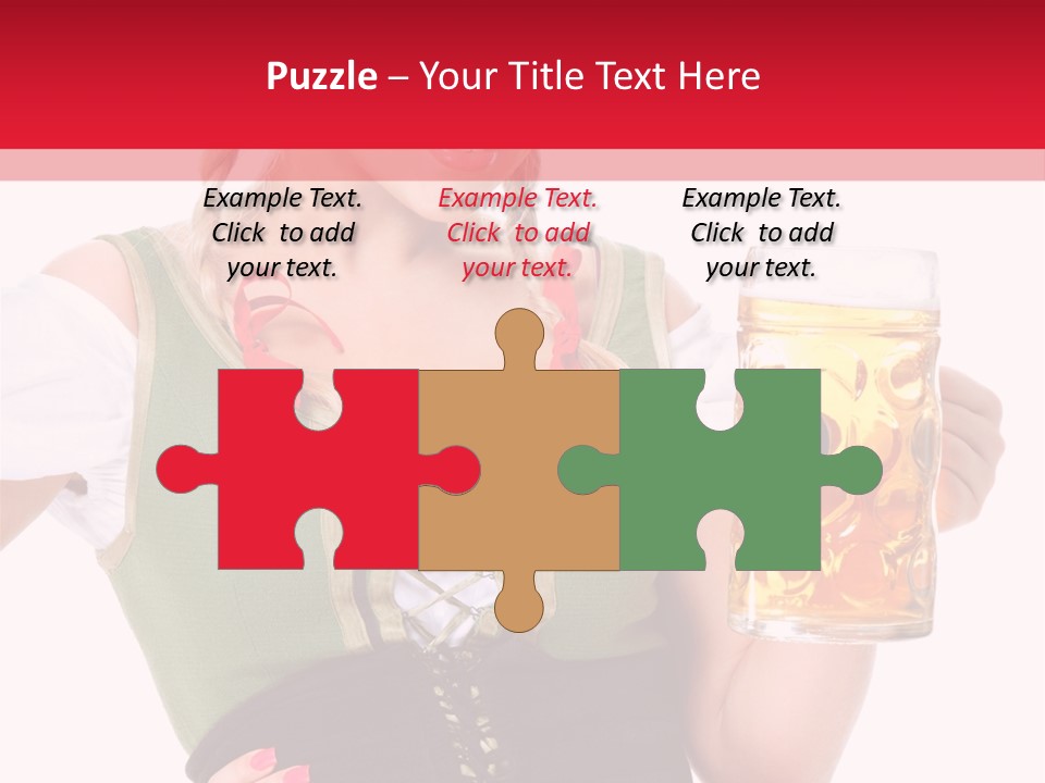 White Germany Holiday PowerPoint Template