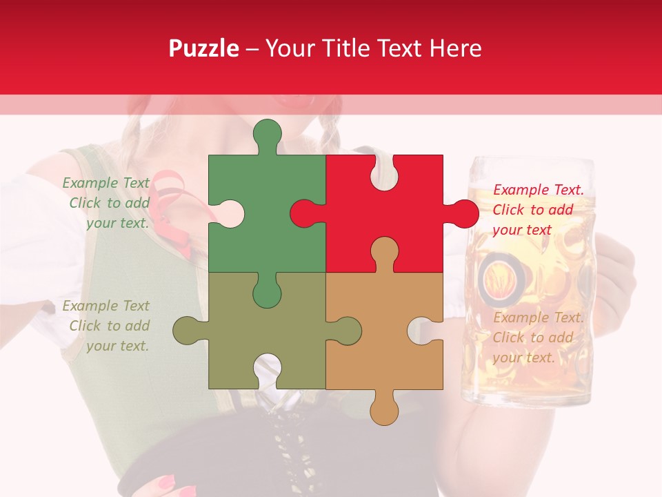 White Germany Holiday PowerPoint Template