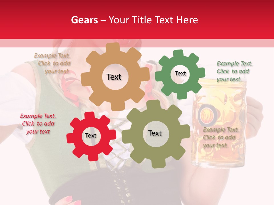 White Germany Holiday PowerPoint Template