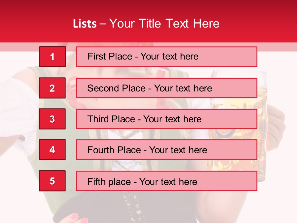 White Germany Holiday PowerPoint Template