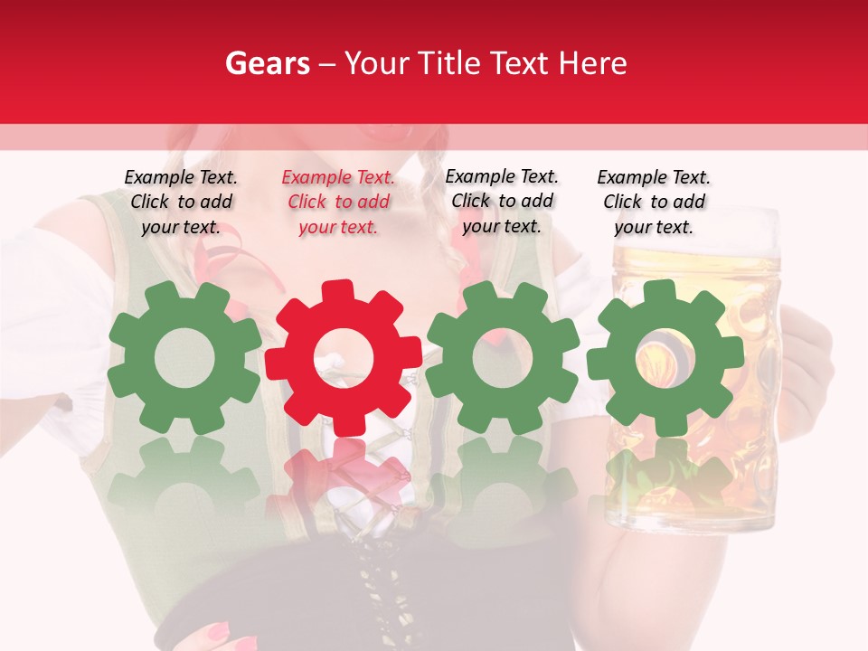 White Germany Holiday PowerPoint Template